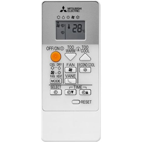 Climaconveniente – Climatiseur réversible mural split fixe 12000 BTU – Mono-split 3.5 kW MSZ-HR35VF MUZ-HR35VF – A++ –