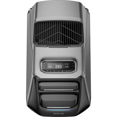 Climatiseur mobile réversible 6100 BTU – Refroidissement rapide 8°C en 15 min – 8h autonomie batterie – Application EcoFlow pour contrôle