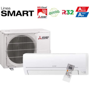 Climatiseur réversible Mono-split MITSUBISHI MSZ-HR35VF + MUZ-HR35VF 3.5 kW (Refroidissement) + 3.5 kW (Chauffage) A+ – Image 1