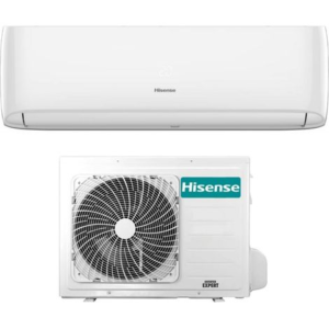 Hisense – Climatiseur réversible 9000 BTU – Wi-Fi intégré – Technologie DC Inverter – Efficacité A++ – Capacité 2,6 kW – Silencieux 19 dB(A) – Image 1