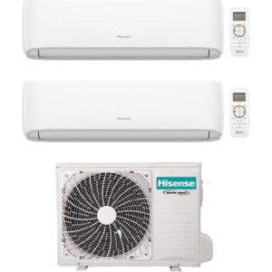 Hisense – Climatiseur réversible double split Inverter 7000 BTU – Wi-Fi – Classe A++ – Autonettoyage – Commande vocale Alexa/Google – Image 4
