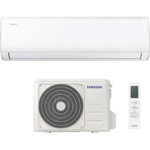Samsung – Climatiseur réversible 12000 BTU R32 – Wi‑Fi intégré – Efficacité A++ – Capacité de chauffage 3,60 kW – Silencieux 20 dB(A) – Image 1