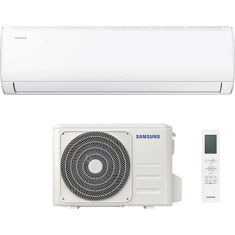 Samsung – Climatiseur réversible 12000 BTU R32 – Wi‑Fi intégré – Efficacité A++ – Capacité de chauffage 3,60 kW – Silencieux 20 dB(A)
