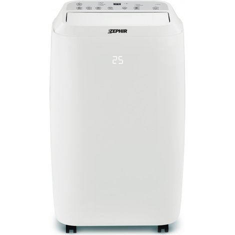Zephir – Climatiseur mobile réversible 12000 BTU – Pompe à chaleur – Déshumidification – Pour espaces jusqu'à 40m²