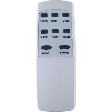 Zephir – Climatiseur mobile réversible 12000 BTU – Pompe à chaleur – Déshumidification – Pour espaces jusqu'à 40m²