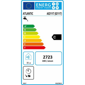 ATLANTIC - Chauffe-eau électrique Chaufféo blindé vertical mural standard 200L – Image 4