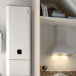 ATLANTIC - Chauffe-eau électrique Linéo connecté vertical mural carré blanc 120L – Image 5