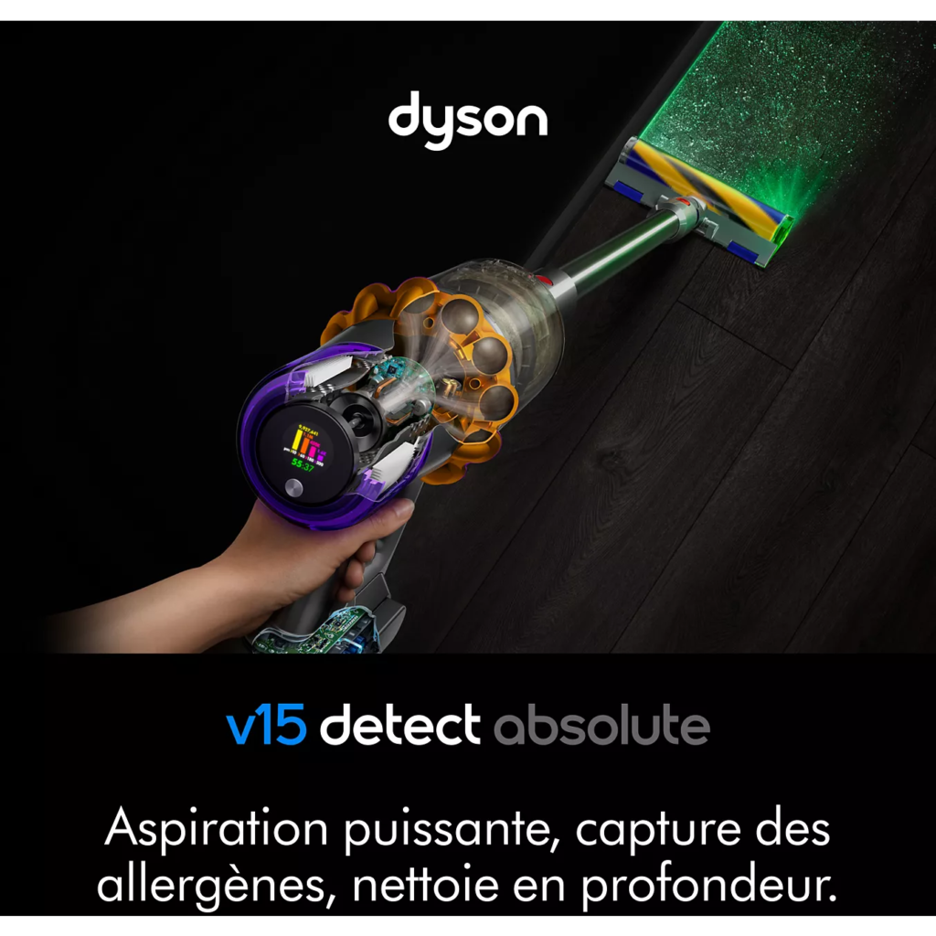 Aspirateur balai DYSON V15 Detect Absolute