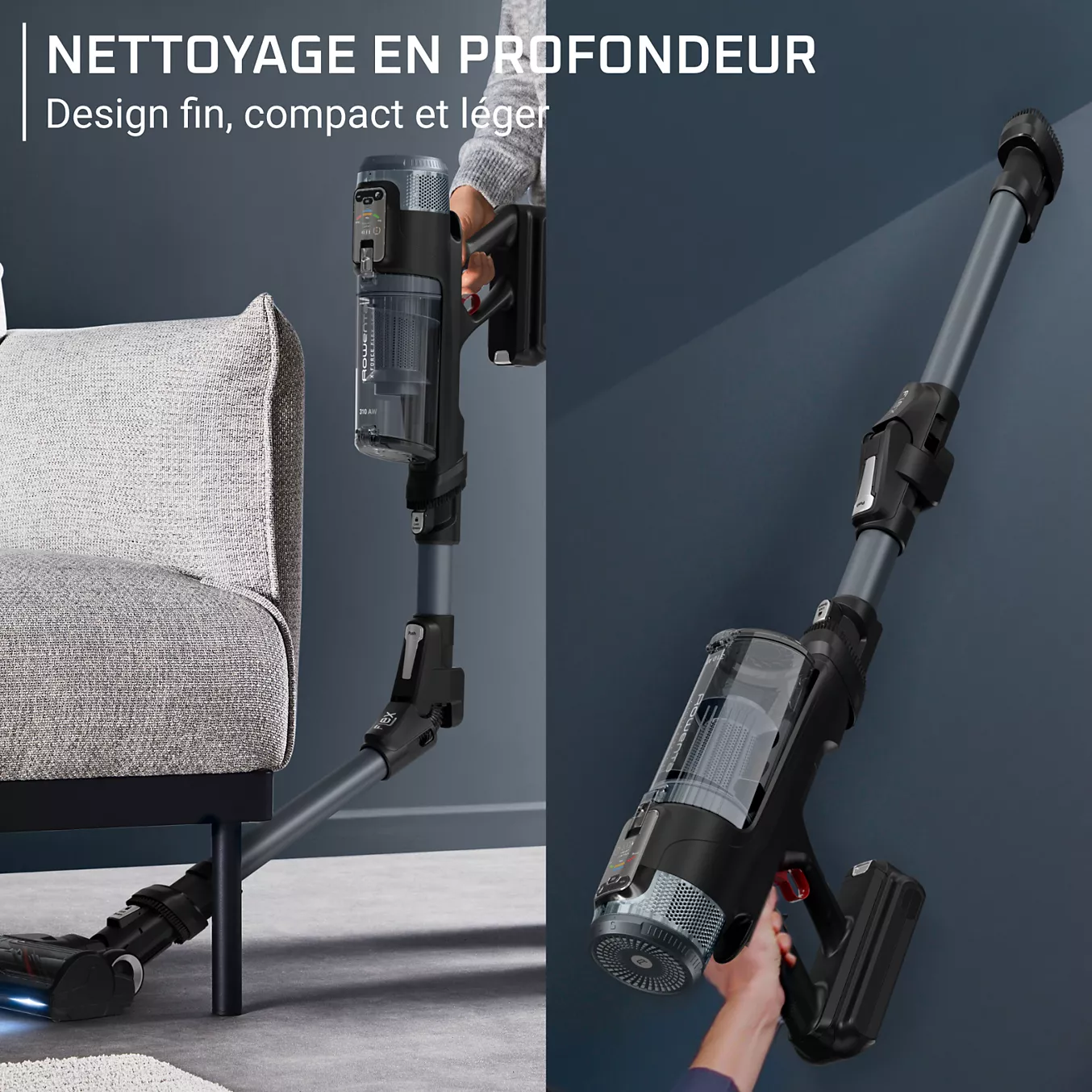 Aspirateur balai ROWENTA X-Force Flex 16.60 RH9C71E0 – Image 2
