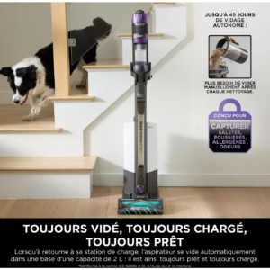 Aspirateur balai SHARK PowerDetect avec base de vidage automatique IP3251EUT – Image 7