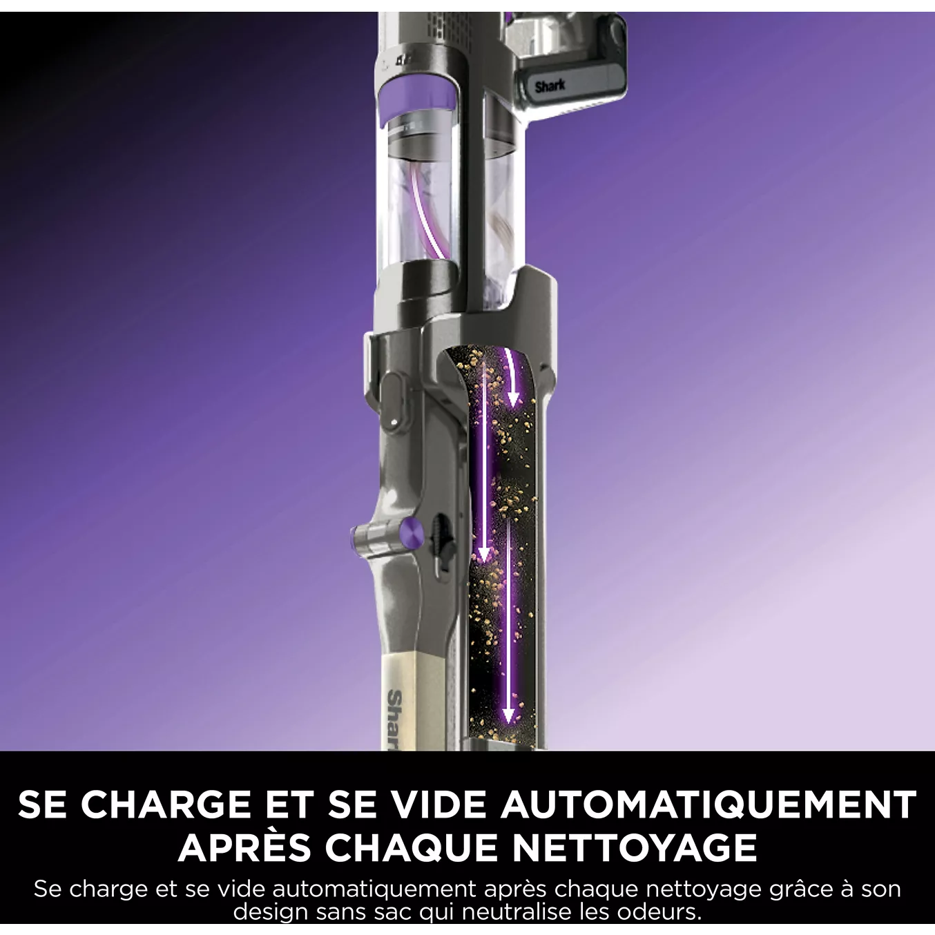 Aspirateur balai SHARK PowerDetect avec base de vidage automatique IP3251EUT – Image 6