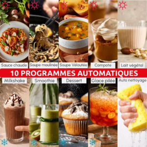 Blender chauffant MOULINEX Perfect Mix Cook LM835D10 – Image 7
