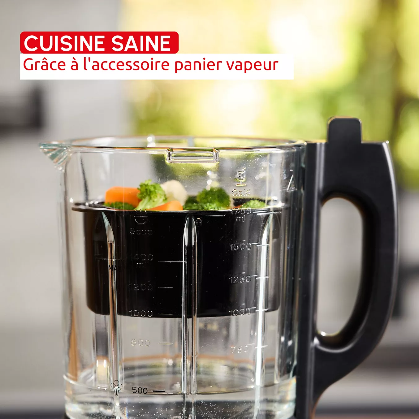 Blender chauffant MOULINEX Perfect Mix Cook LM835D10 – Image 5