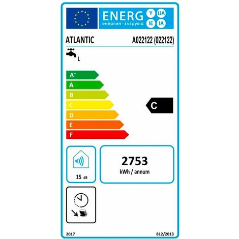 Chauffe-eau électrique Chaufféo blindé vertical sur socle 300L monophasé - ATLANTIC