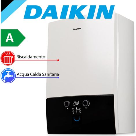 Daikin – Chaudière gaz à condensation murale 35 kW ultracompatte – Efficacité 108% – Production d'eau chaude instantanée – Installation simple
