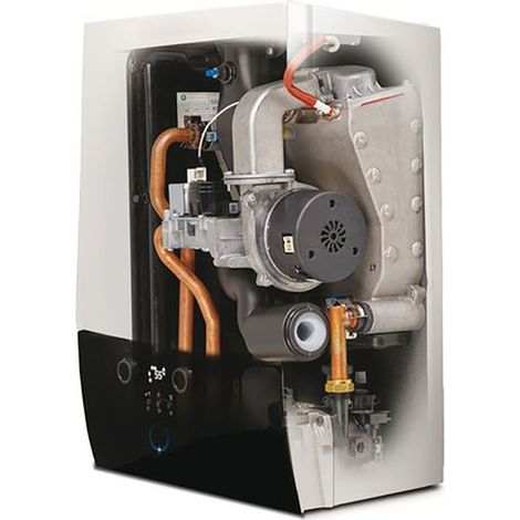 Daikin – Chaudière gaz à condensation murale 35 kW ultracompatte – Efficacité 108% – Production d'eau chaude instantanée – Installation simple