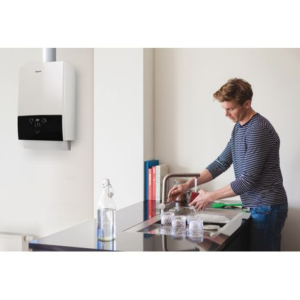 Daikin – Chaudière gaz à condensation murale 35 kW ultracompatte – Efficacité 108% – Production d'eau chaude instantanée – Installation simple – Image 2