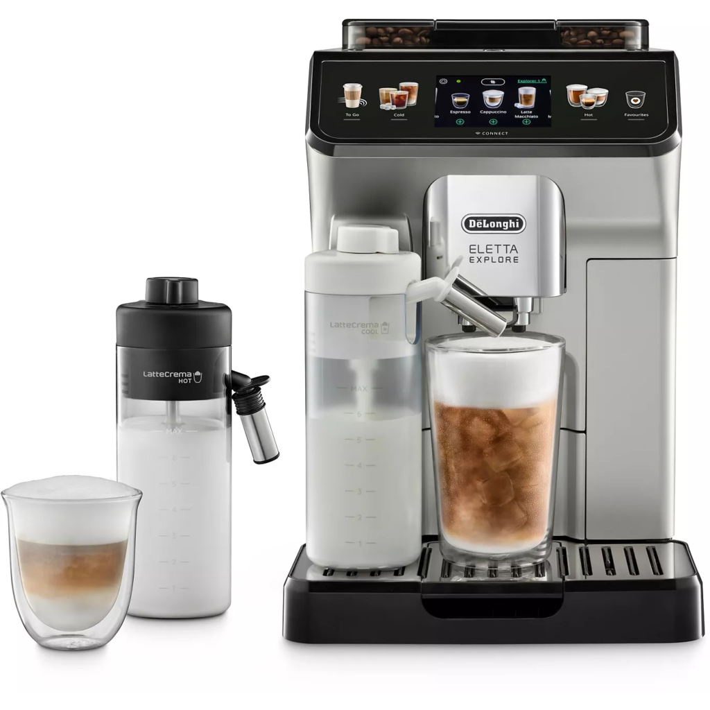 Expresso Broyeur DELONGHI ECAM450.65.S Eletta Explore Argent