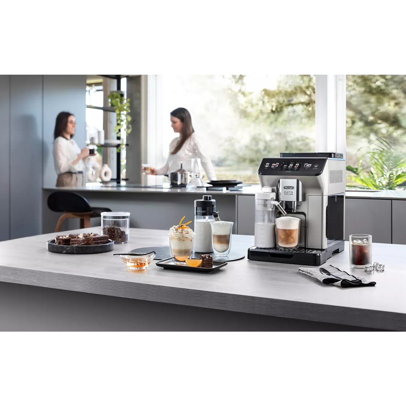 Expresso Broyeur DELONGHI ECAM450.65.S Eletta Explore Argent – Image 6