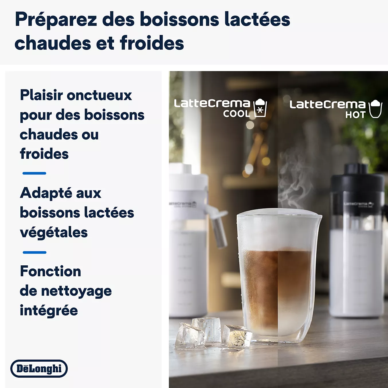 Expresso Broyeur DELONGHI ECAM450.65.S Eletta Explore Argent – Image 3