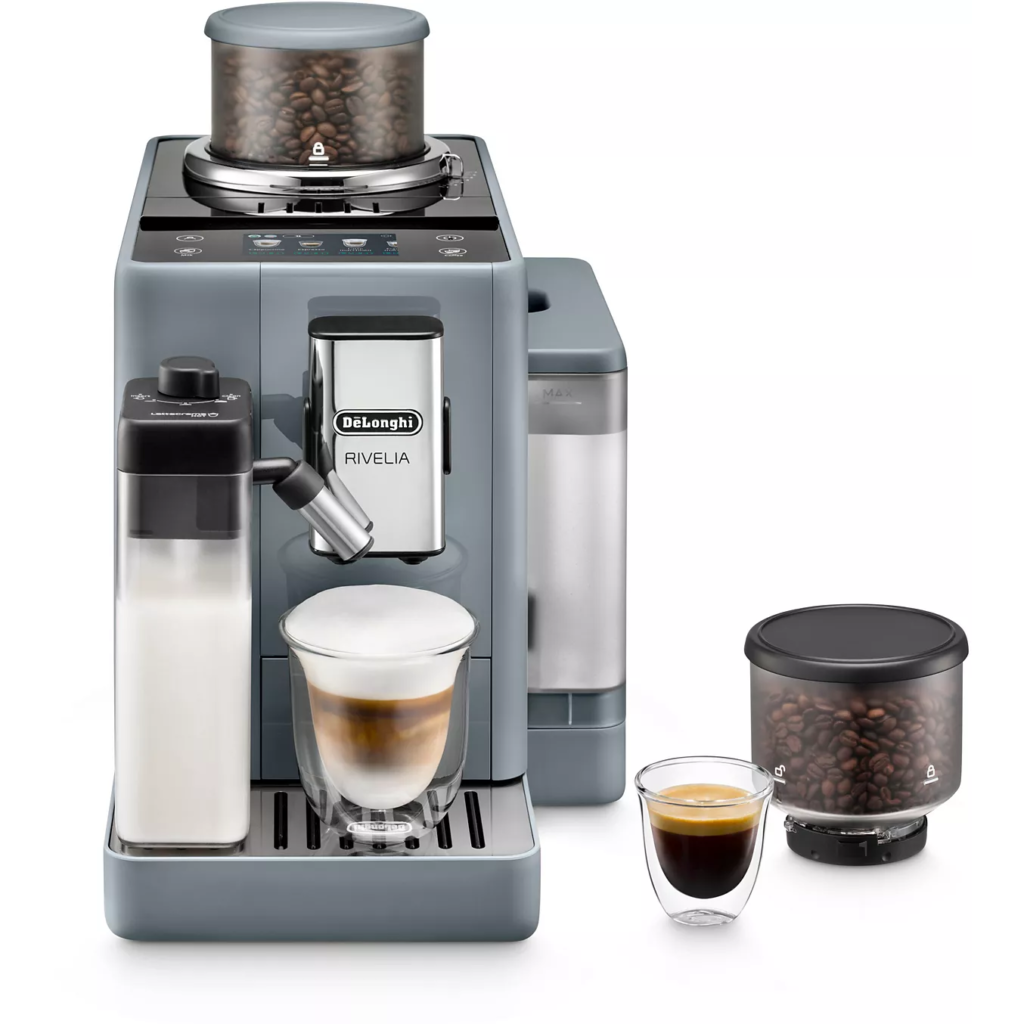 Expresso Broyeur DELONGHI FEB4455.G Rivelia Latte Gris
