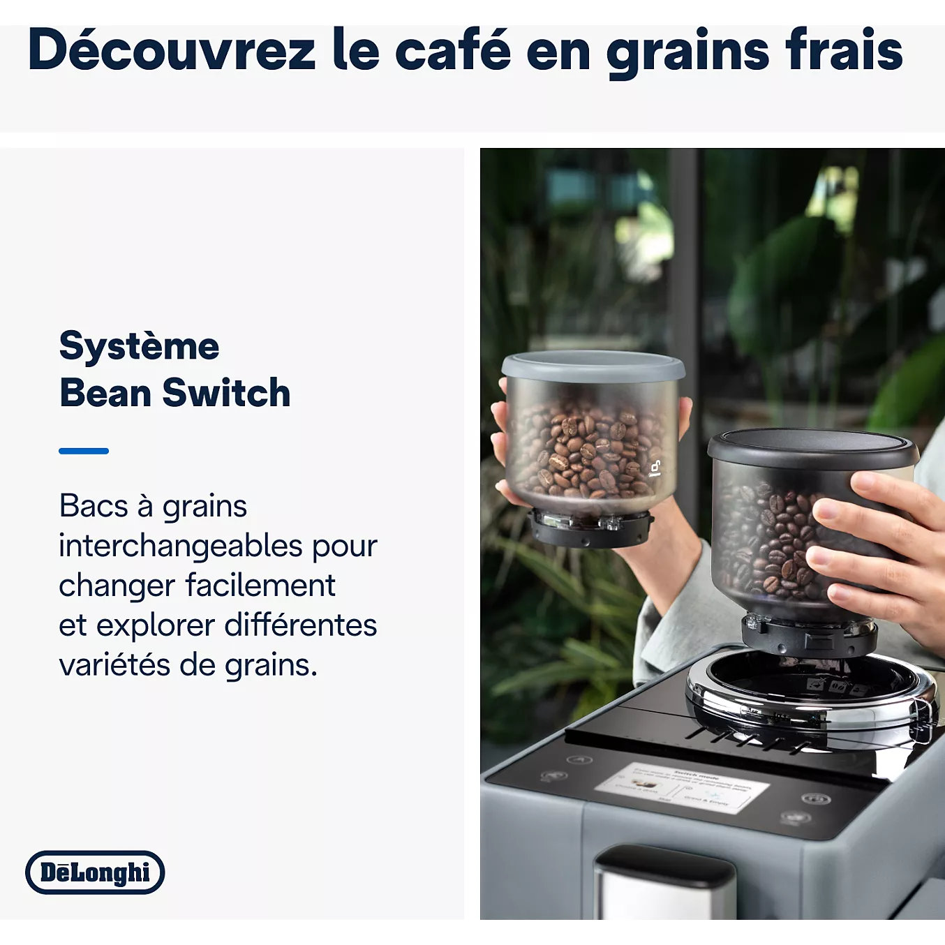 Expresso Broyeur DELONGHI FEB4455.G Rivelia Latte Gris – Image 4