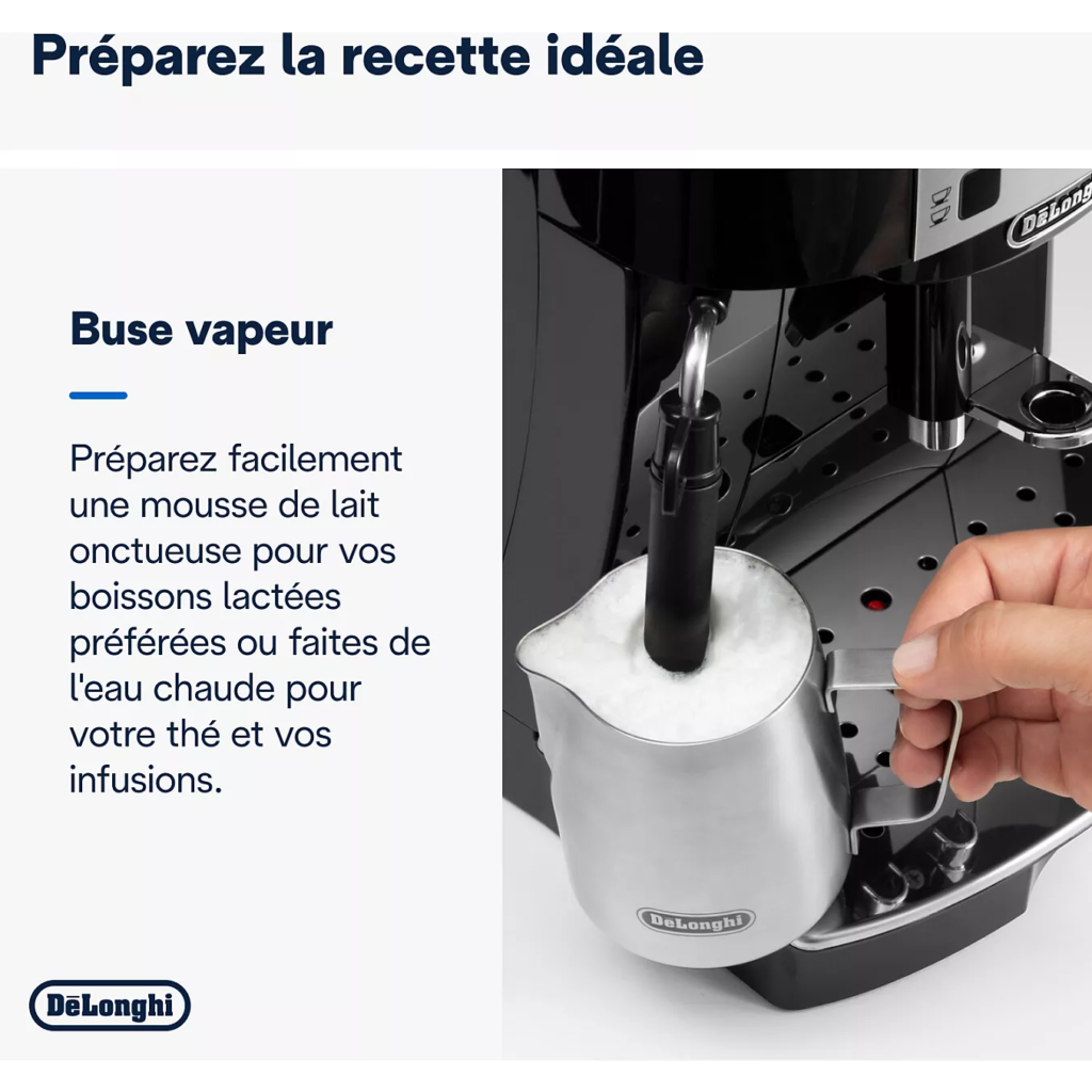 Expresso Broyeur DELONGHI Magnifica S ECAM 22.140.B noir