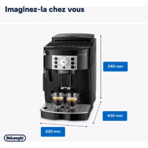 Expresso Broyeur DELONGHI Magnifica S ECAM 22.140.B noir – Image 2
