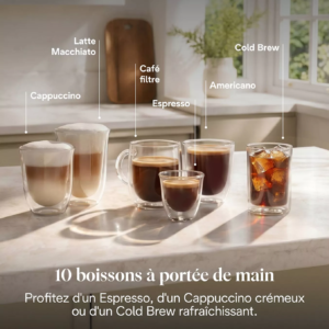 Expresso Broyeur DELONGHI Rivelia Start FEB4255.BXL – Image 4