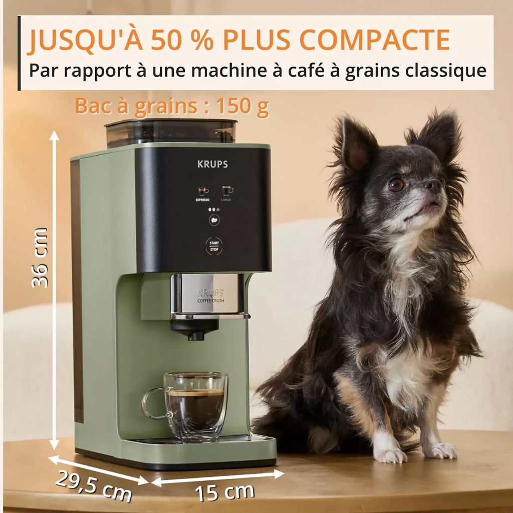 Expresso Broyeur KRUPS Coffee Crush