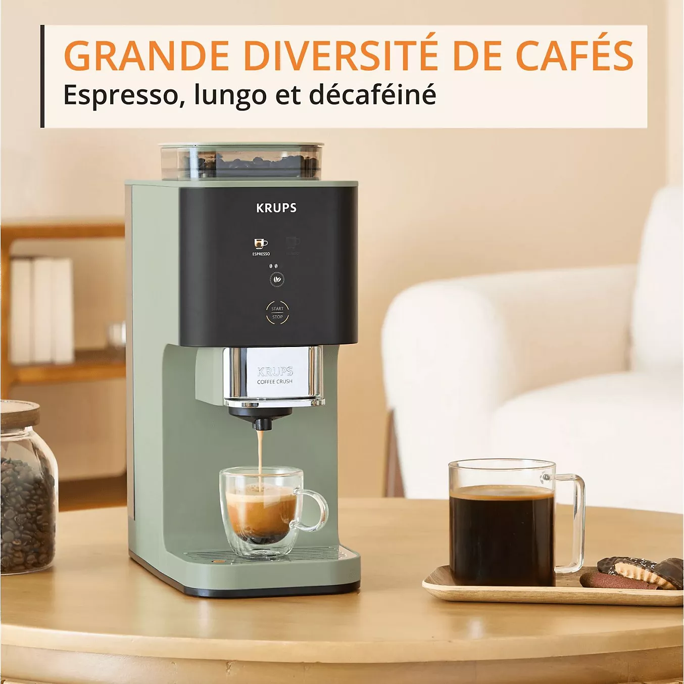 Expresso Broyeur KRUPS Coffee Crush – Image 4