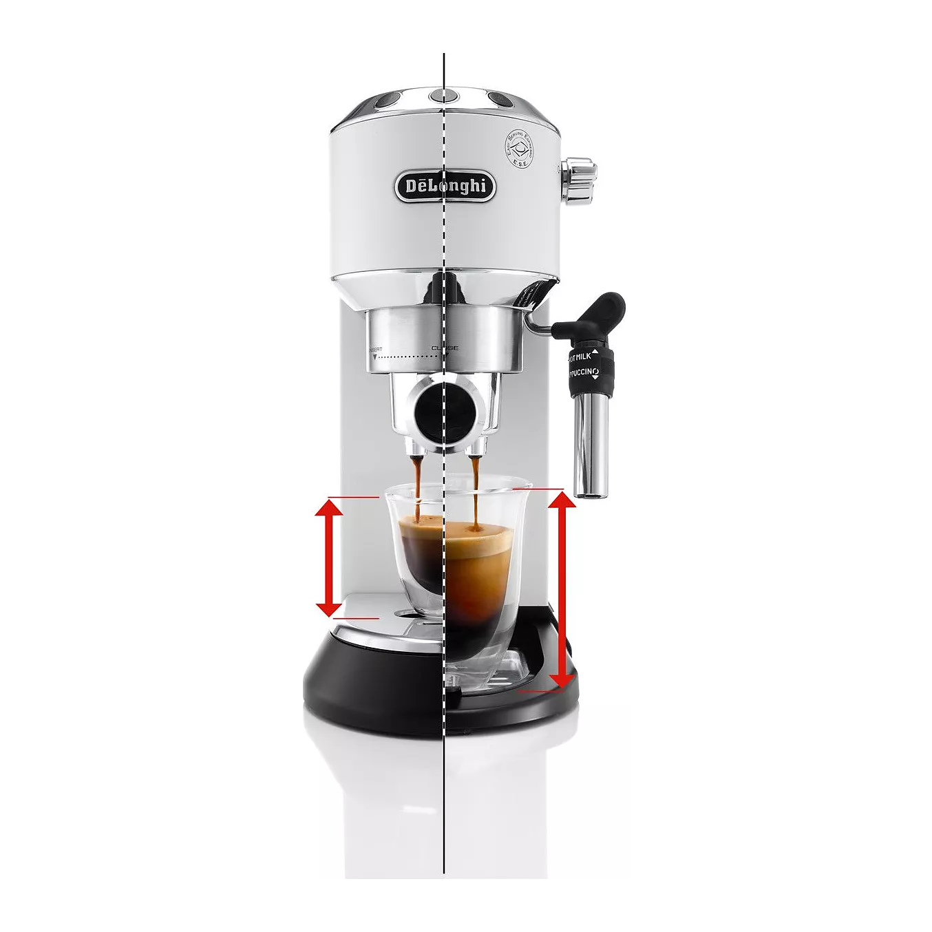 Machine à expresso DELONGHI EC695.W Dedica blanc – Image 7