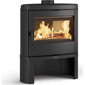 Nordica – Poêle à bois en fonte 7,7 kW – Évacuation fumées Ø 150 mm – Longueur bûche 50 cm – Rendement 81,8 % – Flamme verte 7 étoiles – Image 5