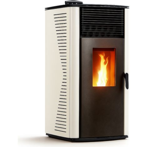 Poêle à granulés étanche Anita 12 kW Blanc Sannover – Image 2