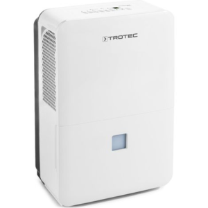 Trotec – Déshumidificateur électrique portable 46,8 l/24 h – Pour 150 m² – Hygrostat intégré – Débit d'air 345 m³/h – Arrêt automatique bac plein – Image 2